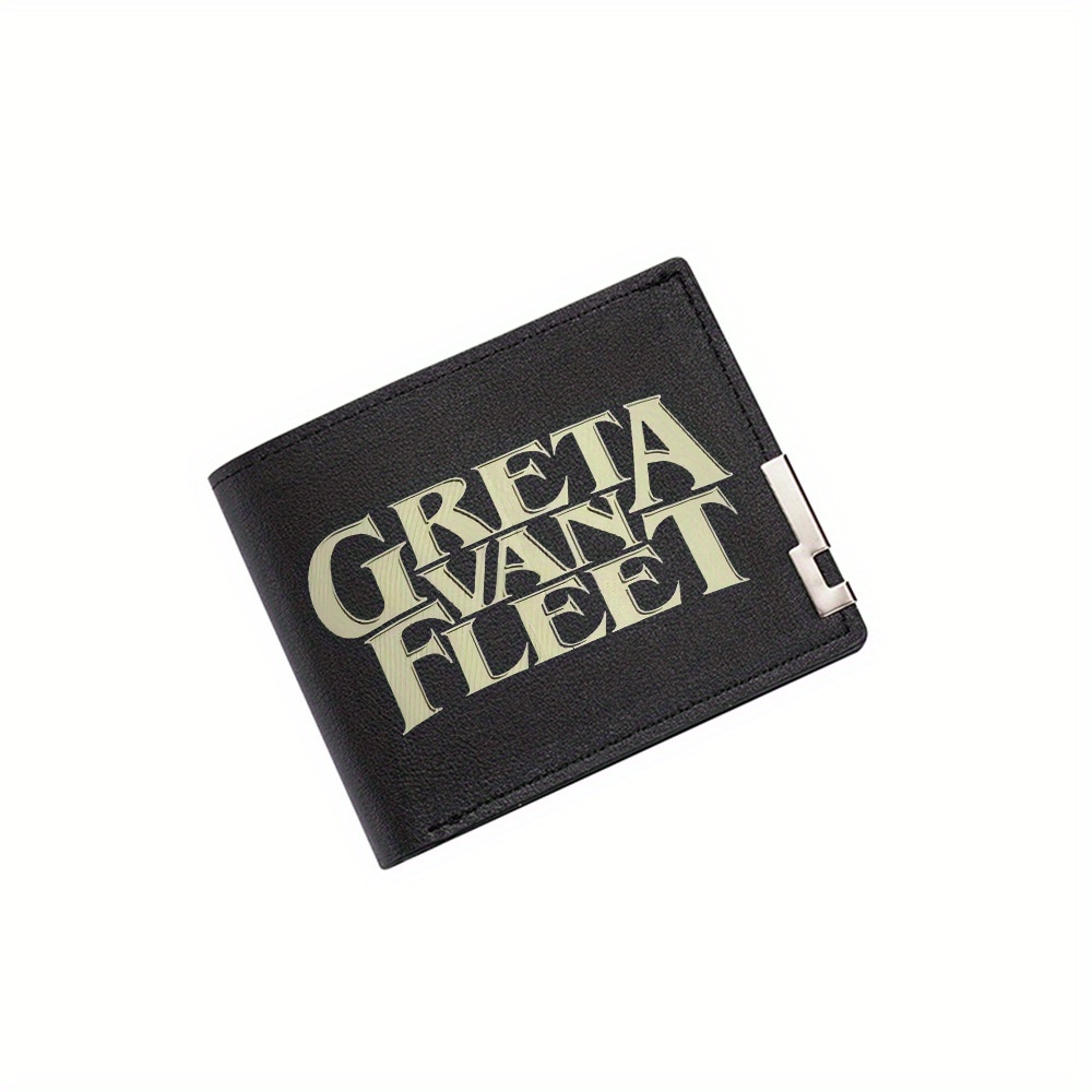 Interior Design Name Card - Vintage band naam tekst ontwerpstijl Herenportemonnee