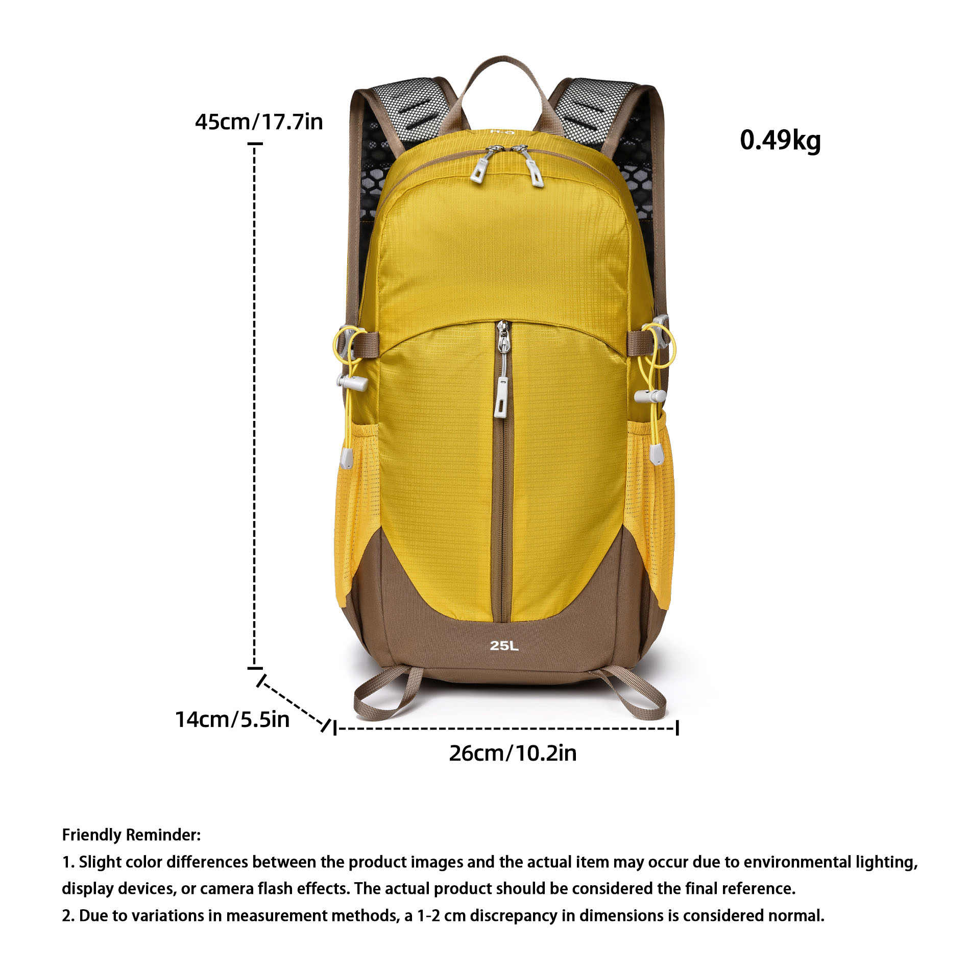 25l grote capaciteit wandelrug - Interior Design Usa recensie en prijs