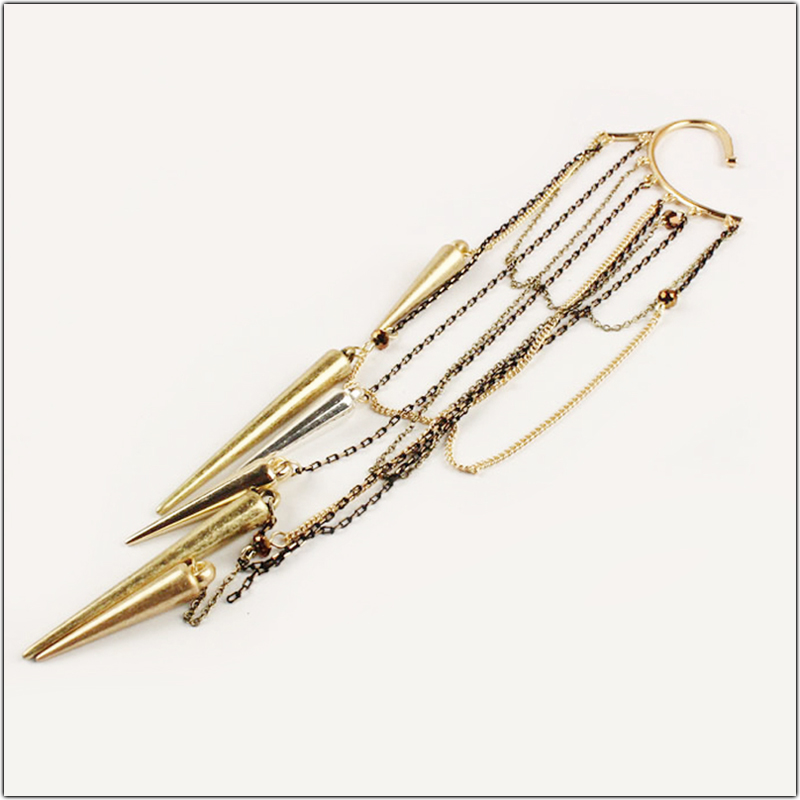 1 stuk Vintage Oorhaak Clip Oo - Antique Brass Hook recensie en prijs