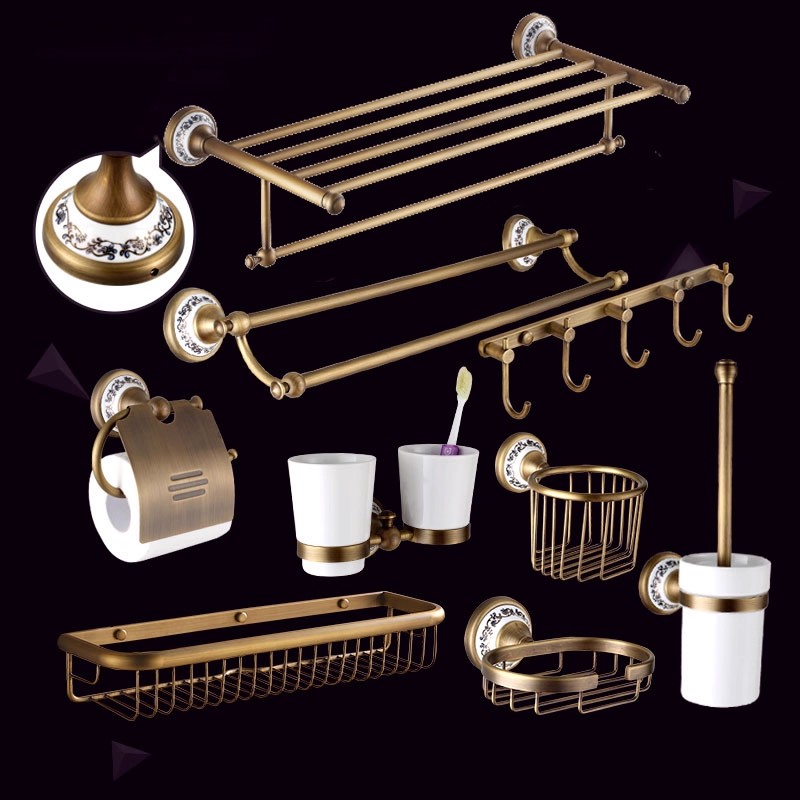 Messing badkameraccessoires ba - Antique Brass Hook recensie en prijs