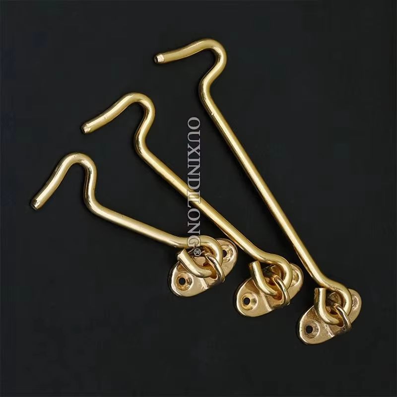 Retro 8-delige massief messing - Antique Brass Hook recensie en prijs