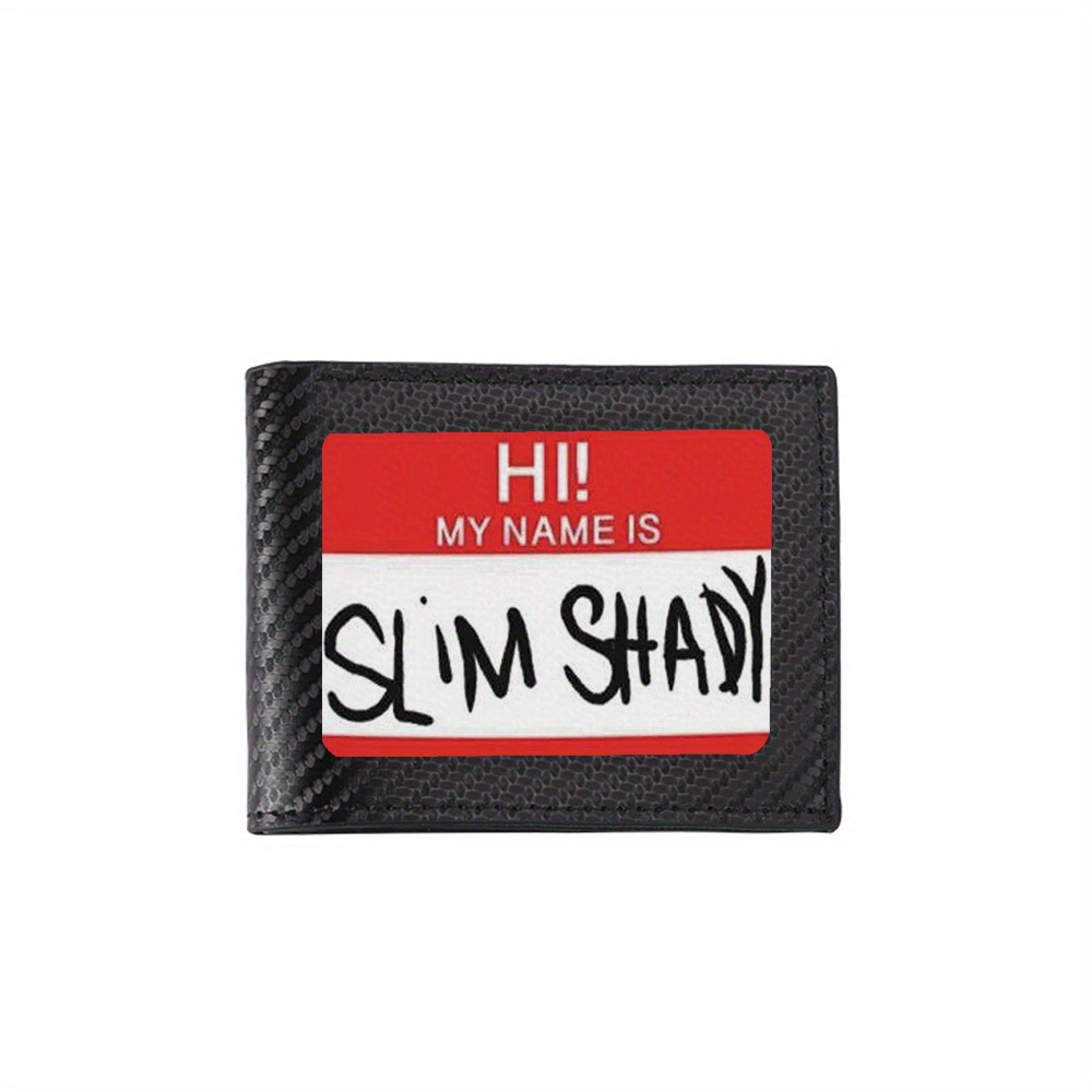 Rode tag Hallo naam Slim Shady - Interior Design Name Card recensie en prijs