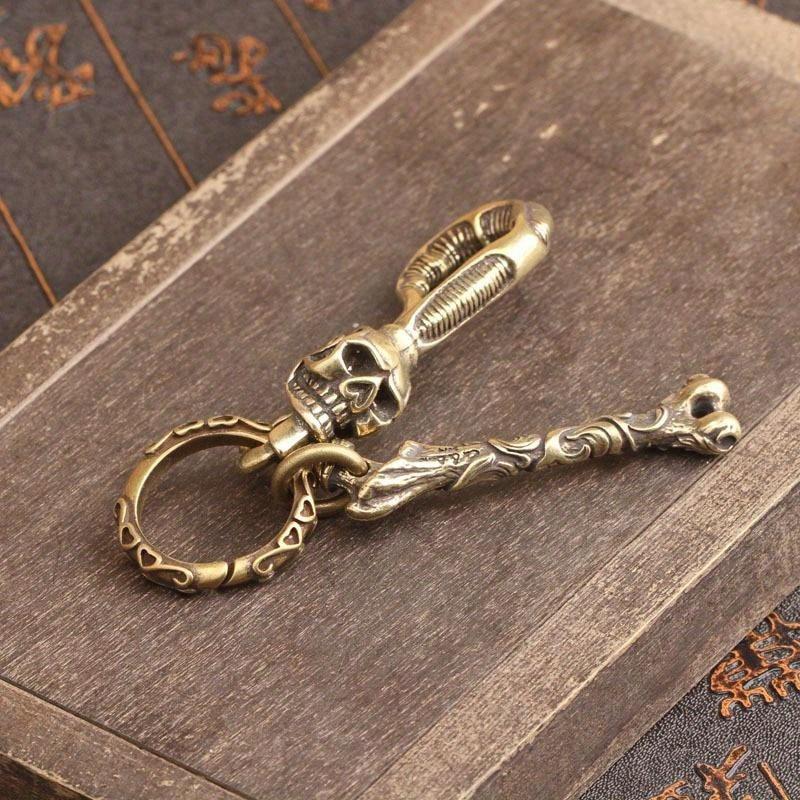 1Pc massief messing sleutelhan - Antique Brass Hook recensie en prijs