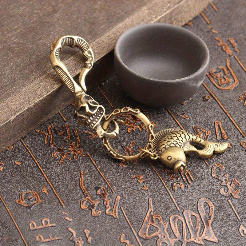 1Pc massief messing sleutelhan - Antique Brass Hook recensie en prijs
