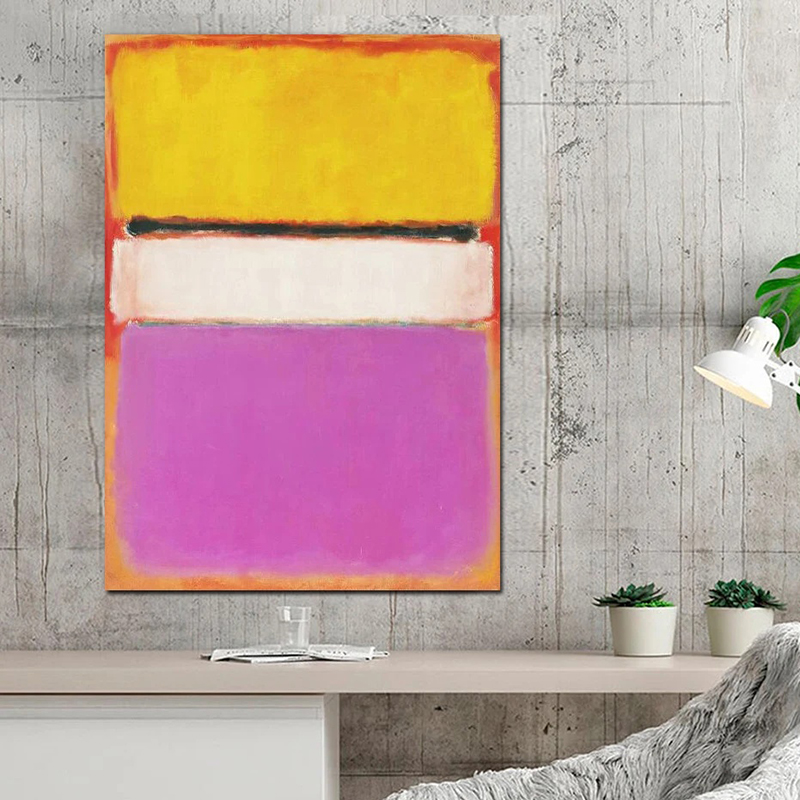Wanddecoratie, Mark Rothko Pos - Interior Design Usa recensie en prijs