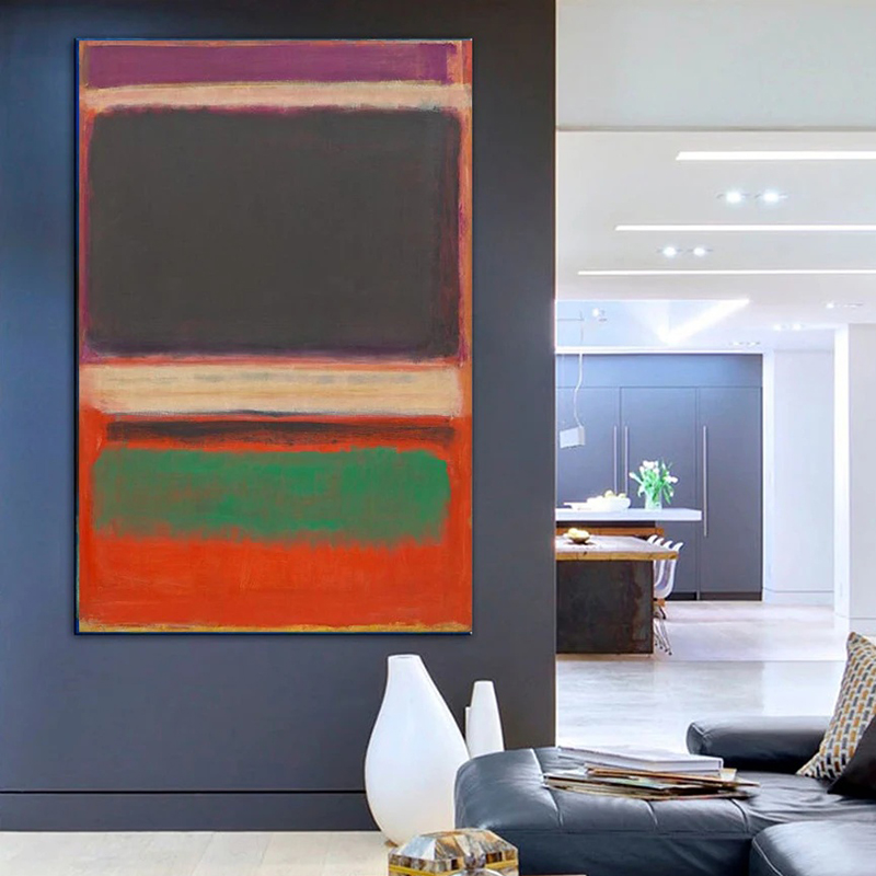 Wanddecoratie, Mark Rothko Pos - Interior Design Usa recensie en prijs
