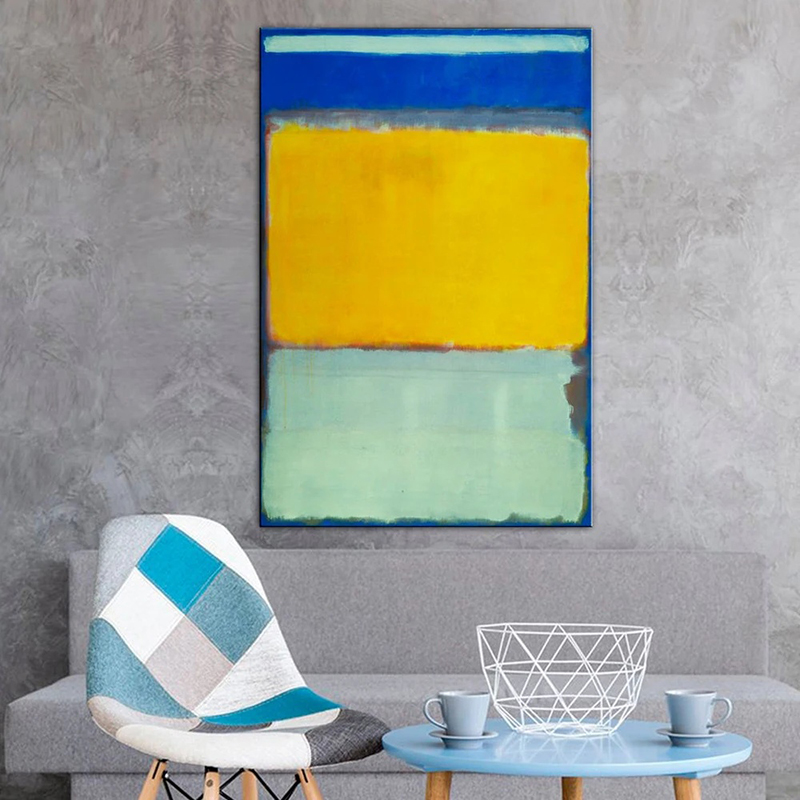 Wanddecoratie, Mark Rothko Pos - Interior Design Usa recensie en prijs